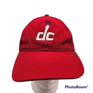 Washington Wizards DC Basketball Red Ball Cap Hat Cutter & Buck Strapback NBA
